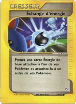 Échange d'énergie 120/147 Aquapolis
