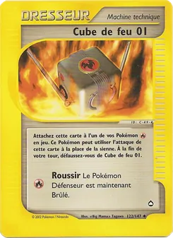 Cube de feu 01 122/147 Aquapolis