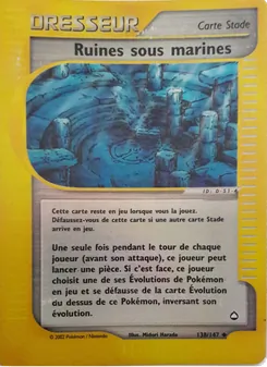 Ruines sous marines 138/147 Aquapolis