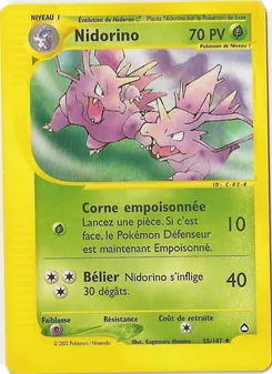 Nidorino 55/147 Aquapolis
