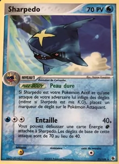 Sharpedo 22/109 EX Rubis & Saphir