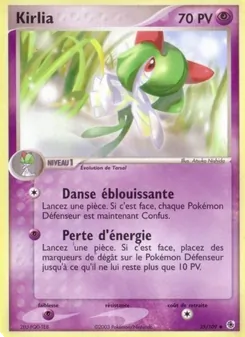 Kirlia 35/109 EX Rubis & Saphir