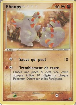 Phanpy 62/109 EX Rubis & Saphir