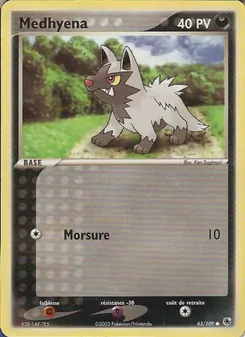 Medhyena 63/109 EX Rubis & Saphir