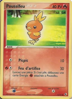 Poussifeu 73/109 EX Rubis & Saphir