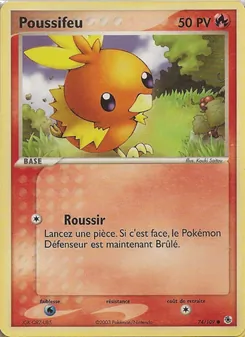 Poussifeu 74/109 EX Rubis & Saphir