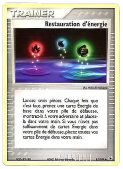 Restauration d'énergie 81/109 EX Rubis & Saphir