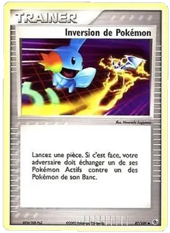 Inversion de Pokémon 87/109 EX Rubis & Saphir