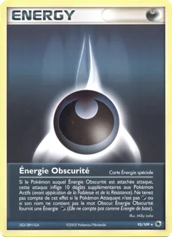 Énergie Obscurité 93/109 EX Rubis & Saphir