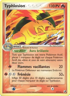 Typhlosion 17/115 EX Forces Cachées