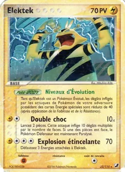 Elektek 22/115 EX Forces Cachées