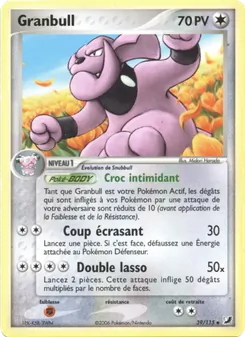 Granbull 39/115 EX Forces Cachées
