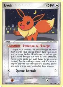 Evoli 55/115 EX Forces Cachées