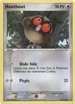 Hoothoot 59/115 EX Forces Cachées