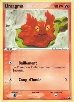 Limagma 73/115 EX Forces Cachées