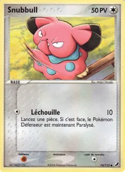 Snubbull 74/115 EX Forces Cachées