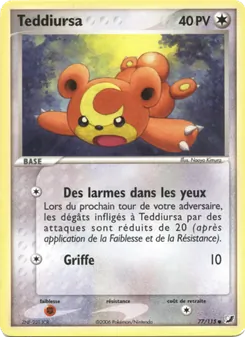Teddiursa 77/115 EX Forces Cachées
