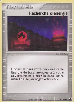 Recherche d'énergie 94/115 EX Forces Cachées