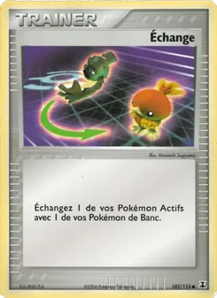 Échange 102/113 EX Espèces Delta