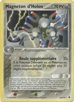 Magneton d'Holon 22/113 EX Espèces Delta
