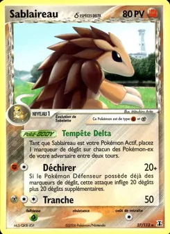 Sablaireau δ 27/113 EX Espèces Delta
