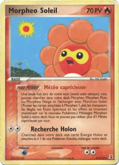 Morpheo Soleil 31/113 EX Espèces Delta