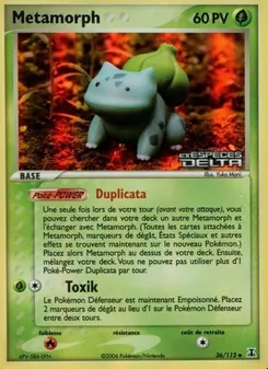 Métamorph 36/113 EX Espèces Delta