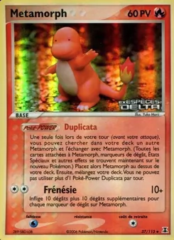 Métamorph 37/113 EX Espèces Delta