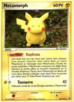 Métamorph 39/113 EX Espèces Delta