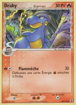 Draby δ 58/113 EX Espèces Delta