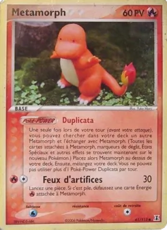 Métamorph 61/113 EX Espèces Delta