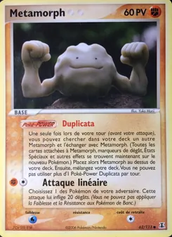 Métamorph 62/113 EX Espèces Delta