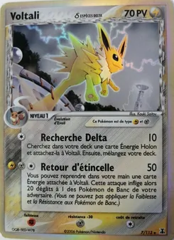 Voltali δ 7/113 EX Espèces Delta