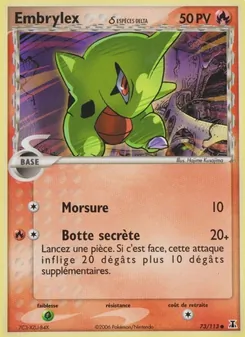 Embrylex δ 73/113 EX Espèces Delta