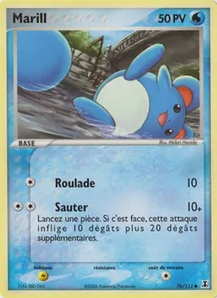 Marill 76/113 EX Espèces Delta
