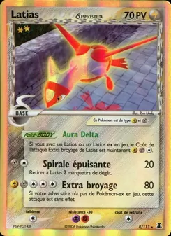 Latias δ 8/113 EX Espèces Delta