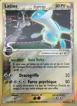 Latios δ 9/113 EX Espèces Delta