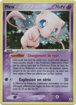Mew 10/92 EX Créateurs de légendes