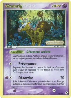 Girafarig 16/92 EX Créateurs de légendes