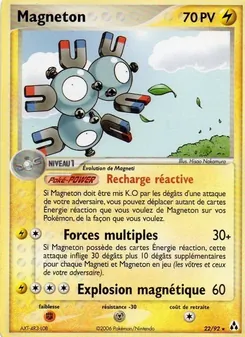 Magnéton 22/92 EX Créateurs de légendes