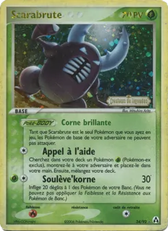 Scarabrute 24/92 EX Créateurs de légendes