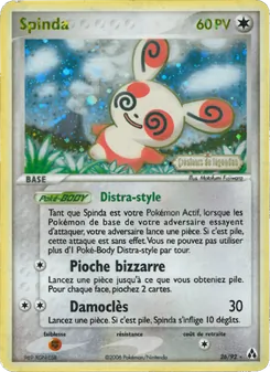 Spinda 26/92 EX Créateurs de légendes
