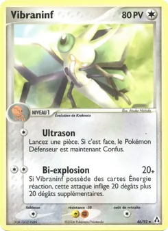 Vibraninf 46/92 EX Créateurs de légendes