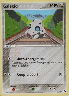 Galekid 48/92 EX Créateurs de légendes