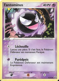 Fantominus 52/92 EX Créateurs de légendes
