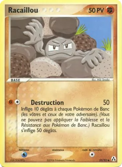 Racaillou 53/92 EX Créateurs de légendes