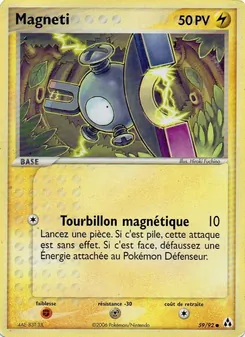 Magnéti 59/92 EX Créateurs de légendes