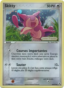 Skitty 64/92 EX Créateurs de légendes