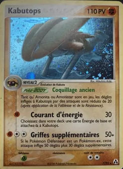 Kabutops 7/92 EX Créateurs de légendes