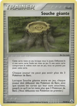 Souche géante 75/92 EX Créateurs de légendes